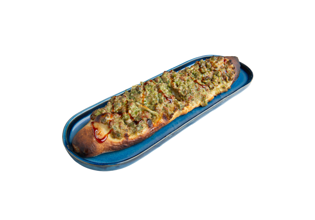 عيش باللحم